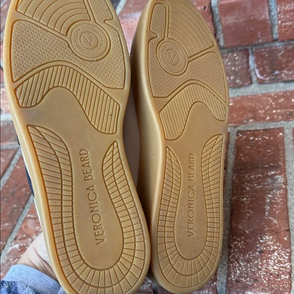 Veronica Beard Reagan Sneakers Blue White Retro Hook and Loop Straps Size 9.5 - Picture 7 of 7